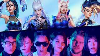 Bản phối "More", "The Baddest" và "Pop/Stars" từ các gái KDA