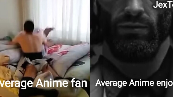 Average Anime Fan vs Average Anime Enjoyer
