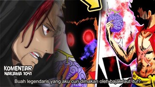 BUKAN DF KARET!? SHANKS BERIKAN INFORMASI TENTANG BUAH LEGENDA YANG DIMAKAN LUFFY?[Komentar Nakama]