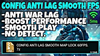 LATEST! CONFIG ML ANTI WAR LAG | ANTI FPS DROP | SMOOTH MAP | BOOST PERFORMANCE MOBILE LEGENDS 2020