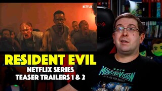 REACTION! Resident Evil Teaser Trailer #1 & #2 - Netflix Series 2022