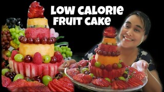 How to make a Watermelon Cake for any Occasion/Fruit and vegetable carving