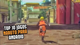 TOP 10 Melhores JOGOS do NARUTO para ANDROID 2020! + bônus (Sem emulador)