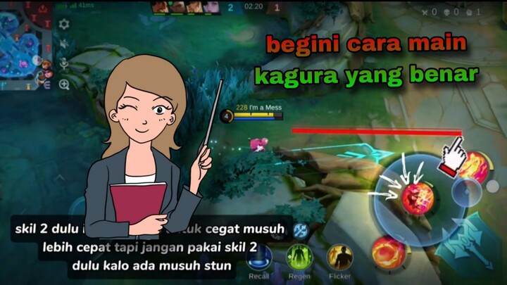 Tutorial bermain kagura mlbb🤓