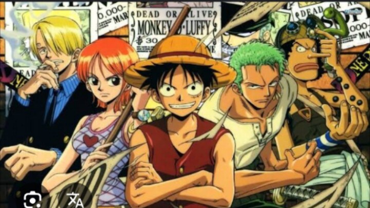 lagi nyantai nunggu buka enak nya nonton "ONE PIECE"