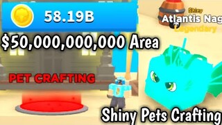 Unlocked the $50,000,000,000 Wild West Area! Got the Best Shiny Pet In Roblox Bomb Simulator!