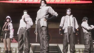 The Masked Squad vs. the New Soldiers of the 039 Training Base, Super-burning Editing + BGM Second B
