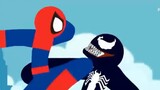 Stickman Animasi Spiderman VS Venom