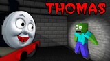 Monster School : THOMAS THE TRAIN HORROR CHALLENGE - Minecraft Animation