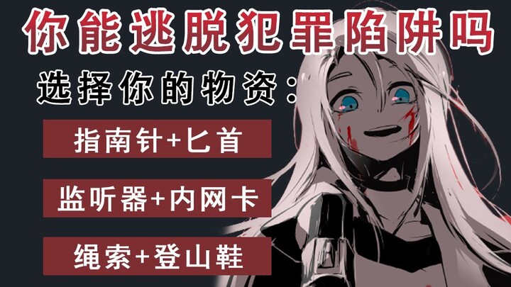 Can you escape the criminal trap set by a highly intelligent villain? Let’s test how strong your cou