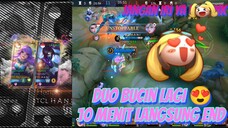 KONTEN BUCIN | DUO BUCIN LAGI MEMBANTAI, 10 MENIT KELAR | GAMING MUSIK VIDEO MOBILE LEGENDS #mlbbid