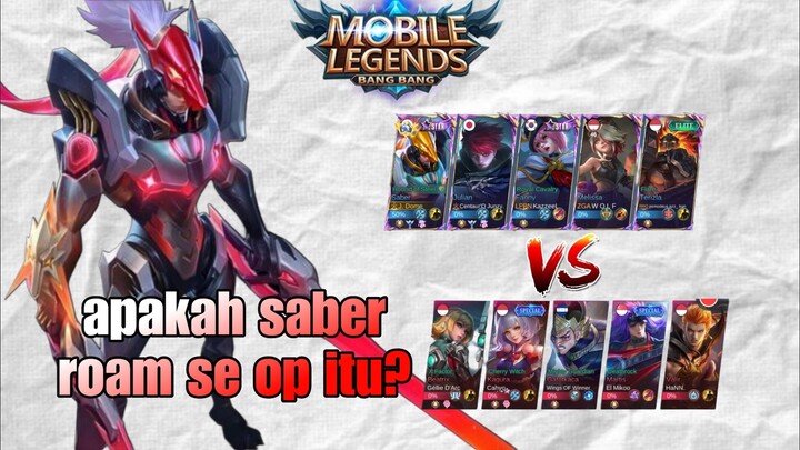 saber roam se op itu?!