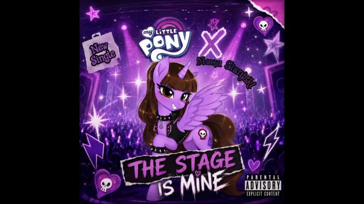 Fiona Slunjski 'The Stage Is Mine (ft. My Little Pony Friendship Is Magic)' official audio