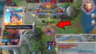 FANNY SAVAGE IN MYTHICAL GLORY TIER!  |  SOLO RANK  |  MLBB