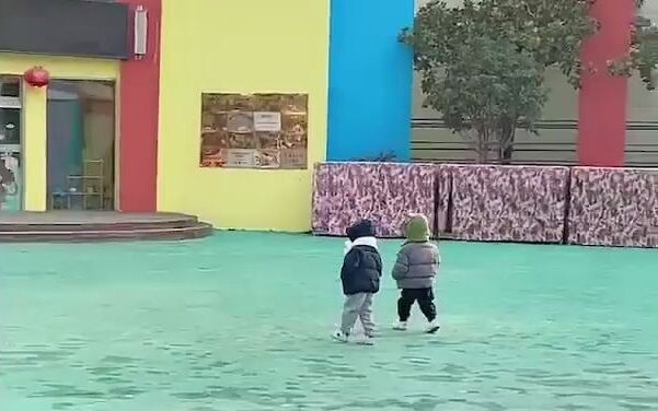 The kindergarten exudes the vibe of a retirement home.