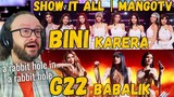 OMG... BINI - Karera + G22 - Babalik live performance on Show It All丨MangoTV 240425 reaction