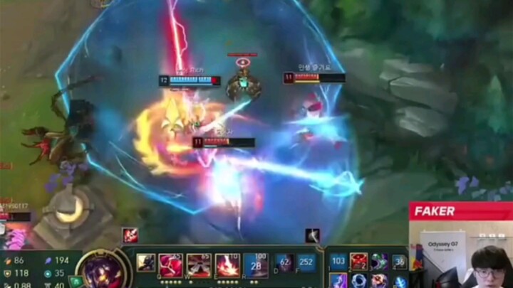 Faker: You can hit me only because I want you to.