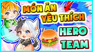 🍕MÓN ĂN YÊU THÍCH CỦA HERO TEAM🍕NOOB KAMUI TIẾT LỘ CÁCH CÓ DÁNG ĐẸP CỦA SAMMY*THÔNG TIN HERO TEAM #6