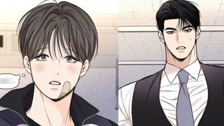 The tycoon boss rescued the little cutie and the little cutie invited him to his home