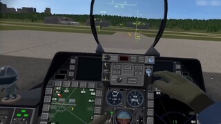 【VTOL VR】I learned gow to drive a fighter plane using VR