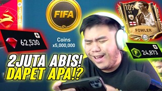 GACHA 2JUTA LAGI BUAT DAPETIN FOWLER!! MALAH DAPET 5JUTA FIFA COINS!? - Fifa 22 Mobile