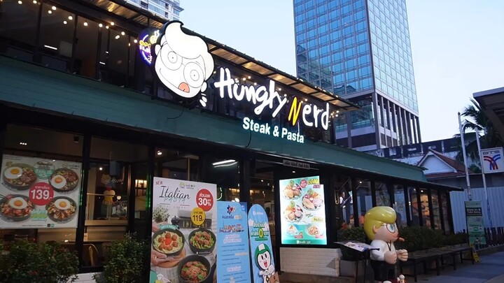 พาชิมร้าน Hungry Nerd ย่านราชเทวี