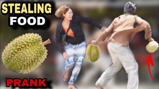 STEALING FOOD "PUBLIC PRANK" | Lakas Tumakbo ni kuya