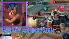 Jangan Ditiru! Karina Roam Bikin Musuh Tak Berkutik