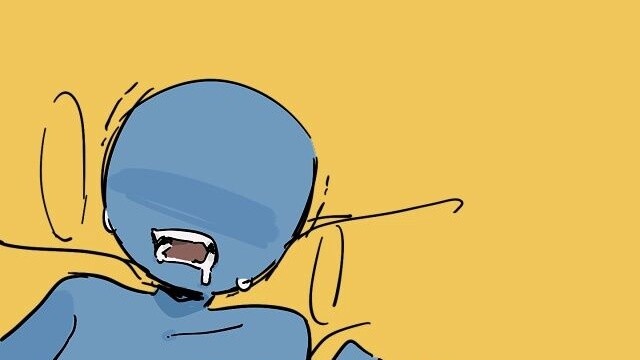 Blue Man Nervous King