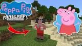 Minecraft but Peppa Pig were Added