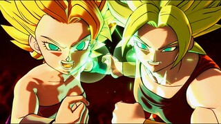 Two Idiots Hold Hands In Dragon Ball Xenoverse 2 (LEGENDARY PACK 2 DLC)