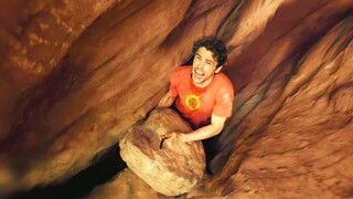 True Story! 5 Days Stuck Under A Rock with No One Knows He Is Down There