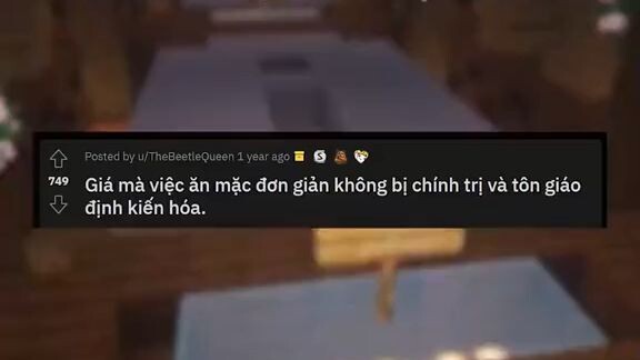 Giá mà việc ăn mặc không bị chính trị và tôn giáo #cauchuyenreddit