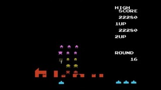NES Space Invaders (NES) - 90 Levels