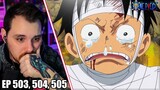"I still have my friends" || One Piece Episode 503, 504 & 505 REACTION + REVIEW