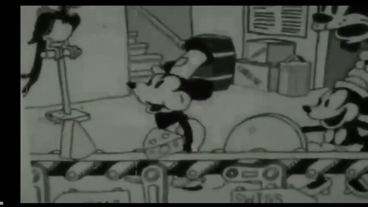 Mickey Mouse found a real way to make swiss cheese