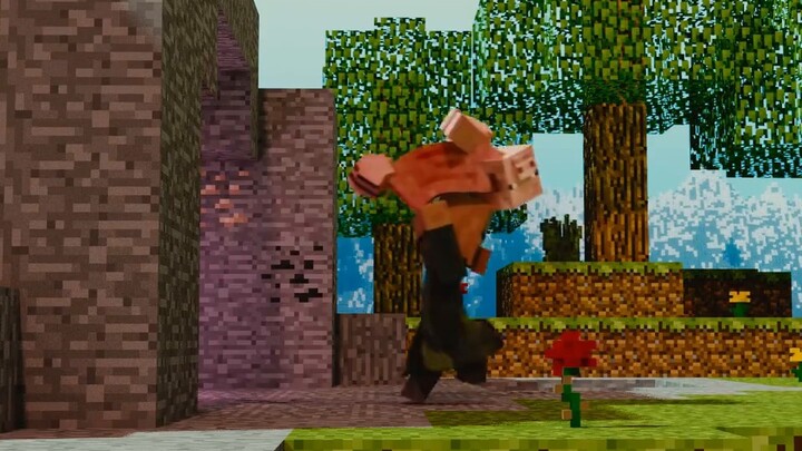 [Versi China] Episode 5: Mengejar Penulis & Kentang "Minecraft · Penduduk Desa yang Mengganggu"