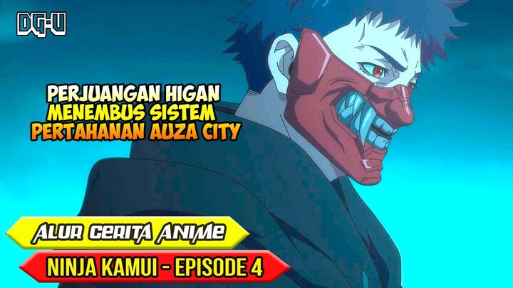 Super Ketatnya Sistem Pertahanan Auza City - Alur Cerita Anime Ninja Kamui Episode 4
