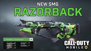 COD Mobile | Tạm Biệt Mùa 8 Với Razorback Quái Vật Xanh - Anh Em Sinh Đôi Của PDW 57?