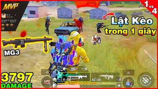 Pha Xử Lý Trong 1 Giây - ĐẲNG CẤP SỨC MẠNH MG3 Là Đây! | [PUBG Mobile]