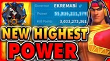 NEW RECORD! Top 10 STRONGEST Players in Rise of Kingdoms 2024 EKREMABI
