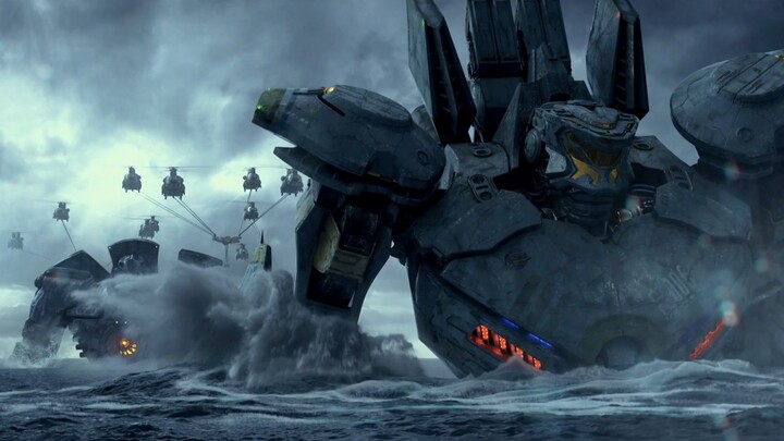 Nhân loại đối mặt với sự bùng nổ công nghệ tận thế, chế tạo ra robot cao trăm mét chiến đấu với quái