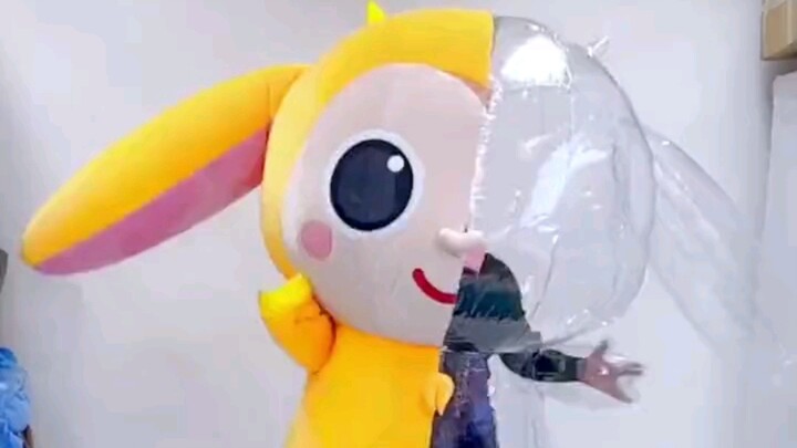 How Do People Move Inside Doll Costumes?