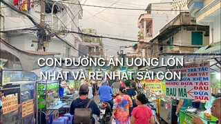 Con đường Ẩm Thực Đường Phố lớn nhất và rẻ nhất ở TPHCM/The biggest and cheapest street food in HCMC