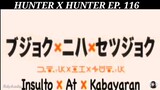 Hunter X Hunter Episode 116 Tagalog dubbed