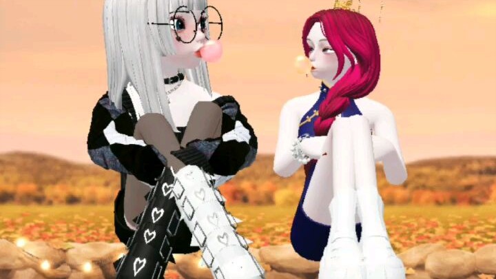 tui và bạn người thái (tui chơi zepeto và ảnh này là lấy trong zepeto nha)