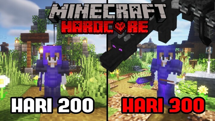 300 Hari Bertahan Hidup di Minecraft HARDCORE