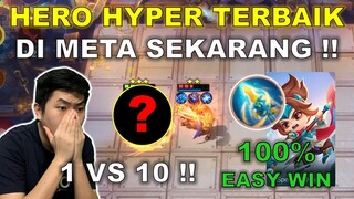 TERNYATA INI HERO TERBAIK DI MAGIC CHESS !! 1 VS 10 EASY WIN !! COMBO MAGIC CHESS TERKUAT 2024