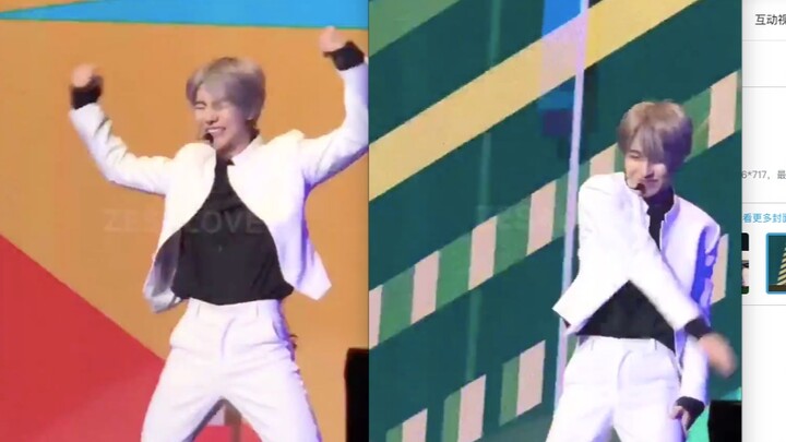 [Huang Renjun] Renjun Suppressing His Laughter Mid-Performance! An Ultra-Energetic & Adorably Cute M