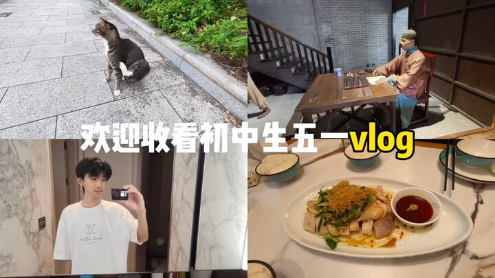 Vlog｜Một ngày nghỉ lễ 1/5 của học sinh cấp hai và anh trai